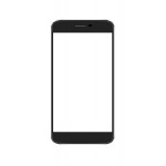 Replacement Front Glass For Blu C5l White By - Maxbhi Com