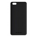 Back Panel Cover For Lava Iris 65 Black - Maxbhi Com