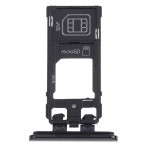 Sim Card Holder Tray For Sony Xperia 5 Black - Maxbhi Com