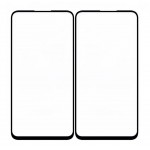 Replacement Front Glass For Honor 9x Black By - Maxbhi Com