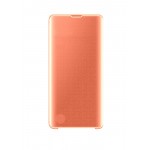 Flip Cover For Google Pixel 4 Orange By - Maxbhi Com