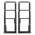 Sim Card Holder Tray For Samsung Galaxy A51 Black - Maxbhi Com