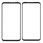 Replacement Front Glass For Meizu 16t Black By - Maxbhi Com