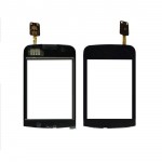 Touch Screen Digitizer For Nokia C203 Touch And Type Black By - Maxbhi Com