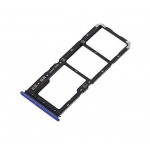 Sim Card Holder Tray For Realme C3 Blue - Maxbhi Com