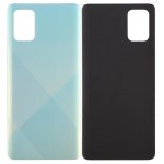 Back Panel Cover For Samsung Galaxy A71 Blue - Maxbhi Com