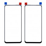 Replacement Front Glass For Realme 6 Black By - Maxbhi Com