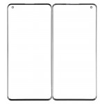 Replacement Front Glass For Oppo Find X2 Black By - Maxbhi Com