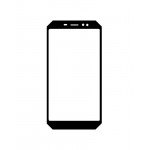 Replacement Front Glass For Ulefone Armor X7 Black By - Maxbhi Com