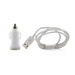 Car Charger for Micromax A57 Ninja 3.0 with USB Cable