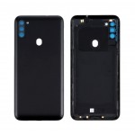 Back Panel Cover For Samsung Galaxy M11 Black - Maxbhi Com