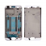 Lcd Frame Middle Chassis For Oppo A57 White By - Maxbhi Com