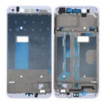 Lcd Frame Middle Chassis For Oppo F3 White By - Maxbhi Com