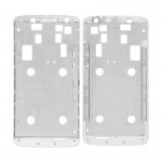 Lcd Frame Middle Chassis For Motorola Moto X Play 32gb White By - Maxbhi Com