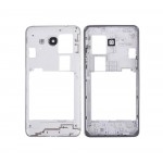 Lcd Frame Middle Chassis For Samsung Galaxy Grand Prime Smg530h White By - Maxbhi Com