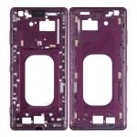 Lcd Frame Middle Chassis For Sony Xperia Xz3 Red By - Maxbhi Com