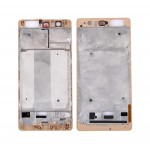 Lcd Frame Middle Chassis For Huawei P9 Plus Gold By - Maxbhi Com
