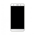 Lcd Frame Middle Chassis For Lyf Water 11 Black By - Maxbhi Com