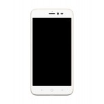 Lcd Frame Middle Chassis For Karbonn Aura Sleek Plus White By - Maxbhi Com