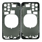 Lcd Frame Middle Chassis For Apple Iphone 11 Pro Black By - Maxbhi Com