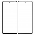 Replacement Front Glass For Samsung Galaxy A71 5g Blue By - Maxbhi Com