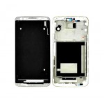 Lcd Frame Middle Chassis For Lg G2 D805 White By - Maxbhi Com