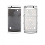 Lcd Frame Middle Chassis For Sony Ericsson Xperia Arc S Lt18i White By - Maxbhi Com