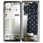 Lcd Frame Middle Chassis For Motorola Edge Plus Black By - Maxbhi Com