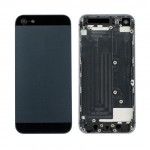Back Panel Cover For Apple Iphone 5 Black - Maxbhi Com