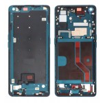 Lcd Frame Middle Chassis For Oppo Find X2 Black By - Maxbhi Com