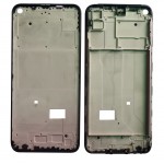 Lcd Frame Middle Chassis For Vivo Y30 Black By - Maxbhi Com