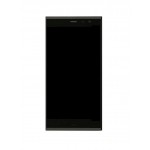 Lcd Frame Middle Chassis For Intex Aqua Fish Black By - Maxbhi Com