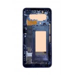 Lcd Frame Middle Chassis For Lg V50 Thinq 5g Black By - Maxbhi Com