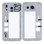 Lcd Frame Middle Chassis For Huawei Y3 2017 White By - Maxbhi Com