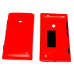 Back Panel Cover For Nokia Lumia 520 Red - Maxbhi Com