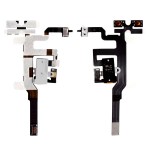 Flex Cable For Apple Iphone 4s Black - Maxbhi Com