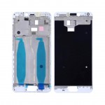 Lcd Frame Middle Chassis For Asus Zenfone 4 Max White By - Maxbhi Com