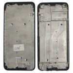Lcd Frame Middle Chassis For Tecno Camon 15 Air Black By - Maxbhi Com