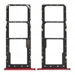 Sim Card Holder Tray For Motorola Moto E6s 2020 Red - Maxbhi Com