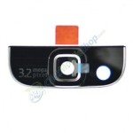 Camera Back Cover For Nokia 3710 fold - Black