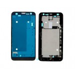 Lcd Frame Middle Chassis For Asus Zenfone 2 Laser Ze500kl Black By - Maxbhi Com