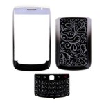 Front & Back Panel For BlackBerry Bold 9700 - Black