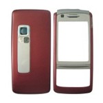 Front & Back Panel For Nokia 6288 - Red
