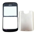 Front & Back Panel For Nokia E5 - Black