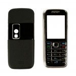 Front Back Panel For Nokia 6233 White Black Silver - Maxbhi Com