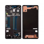 Lcd Frame Middle Chassis For Xiaomi Mi 8 Se Black By - Maxbhi Com