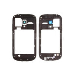 Lcd Frame Middle Chassis For Samsung I8190n Galaxy S Iii Mini With Nfc Black By - Maxbhi Com