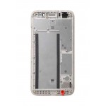 Lcd Frame Middle Chassis For Huawei Y3 2018 White By - Maxbhi Com