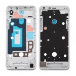Lcd Frame Middle Chassis For Lg Q7 White By - Maxbhi Com