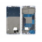 Lcd Frame Middle Chassis For Oppo R11s White By - Maxbhi Com